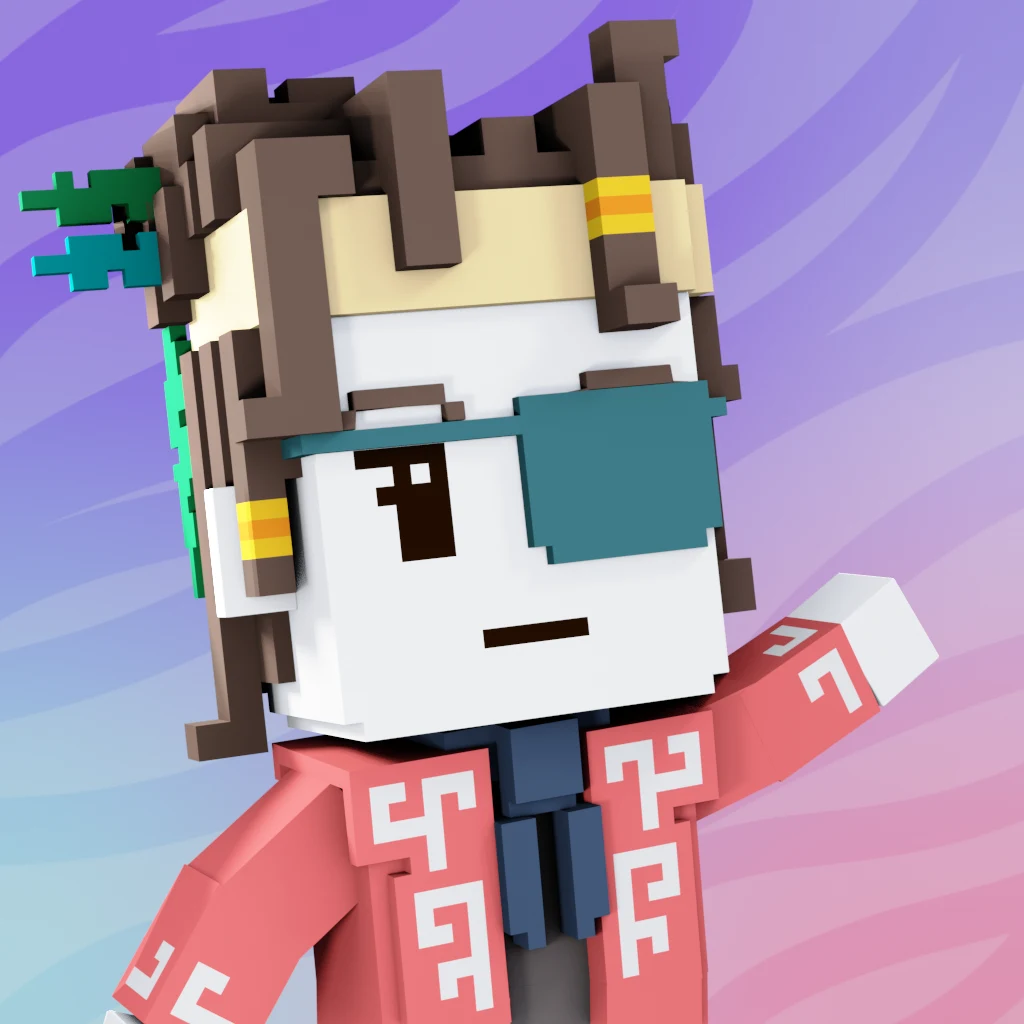 Pirate #3731 voxel render