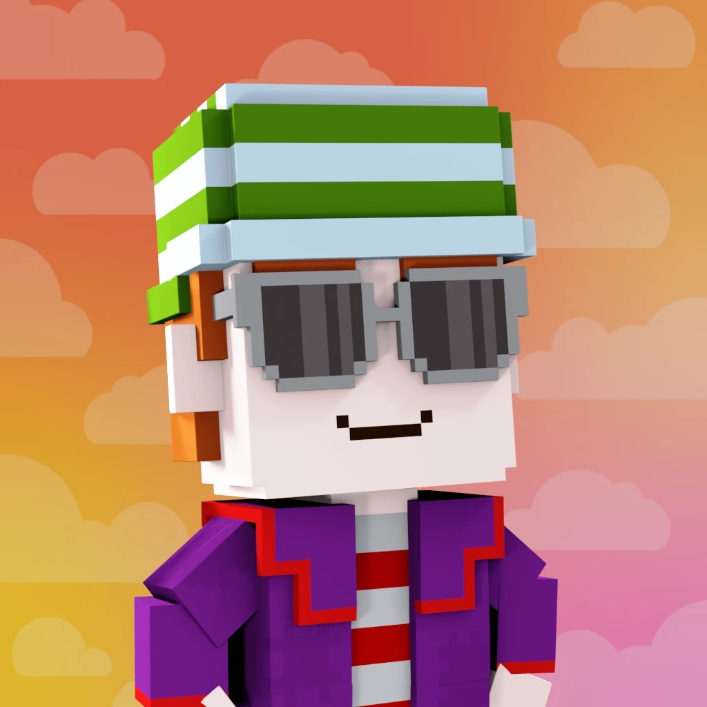 Pirate #3734 voxel render