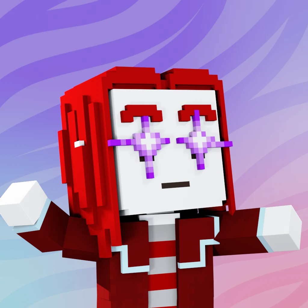 Pirate #3735 voxel render