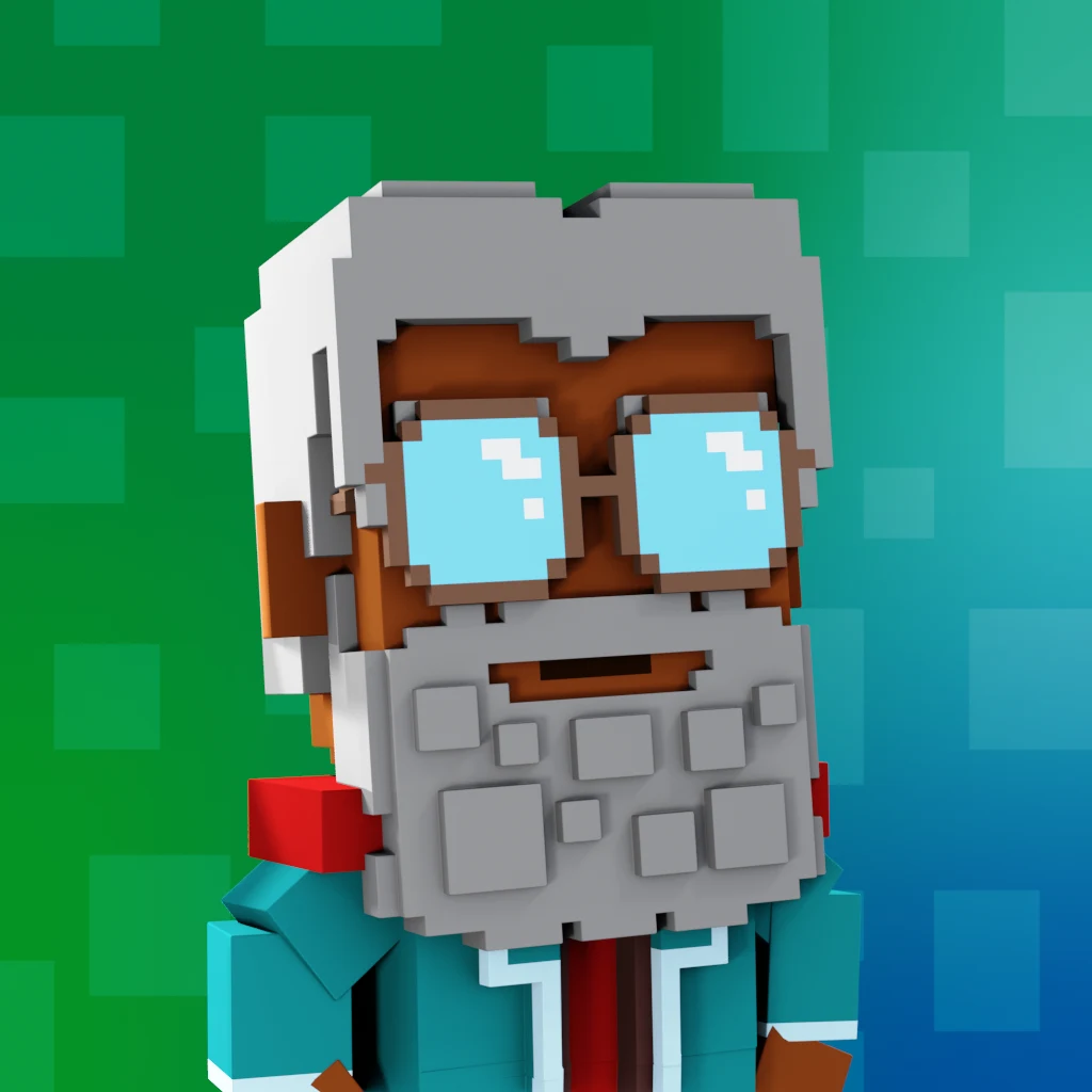 Pirate #3736 voxel render