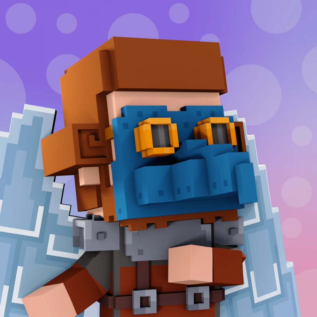 Pirate #3756 voxel render