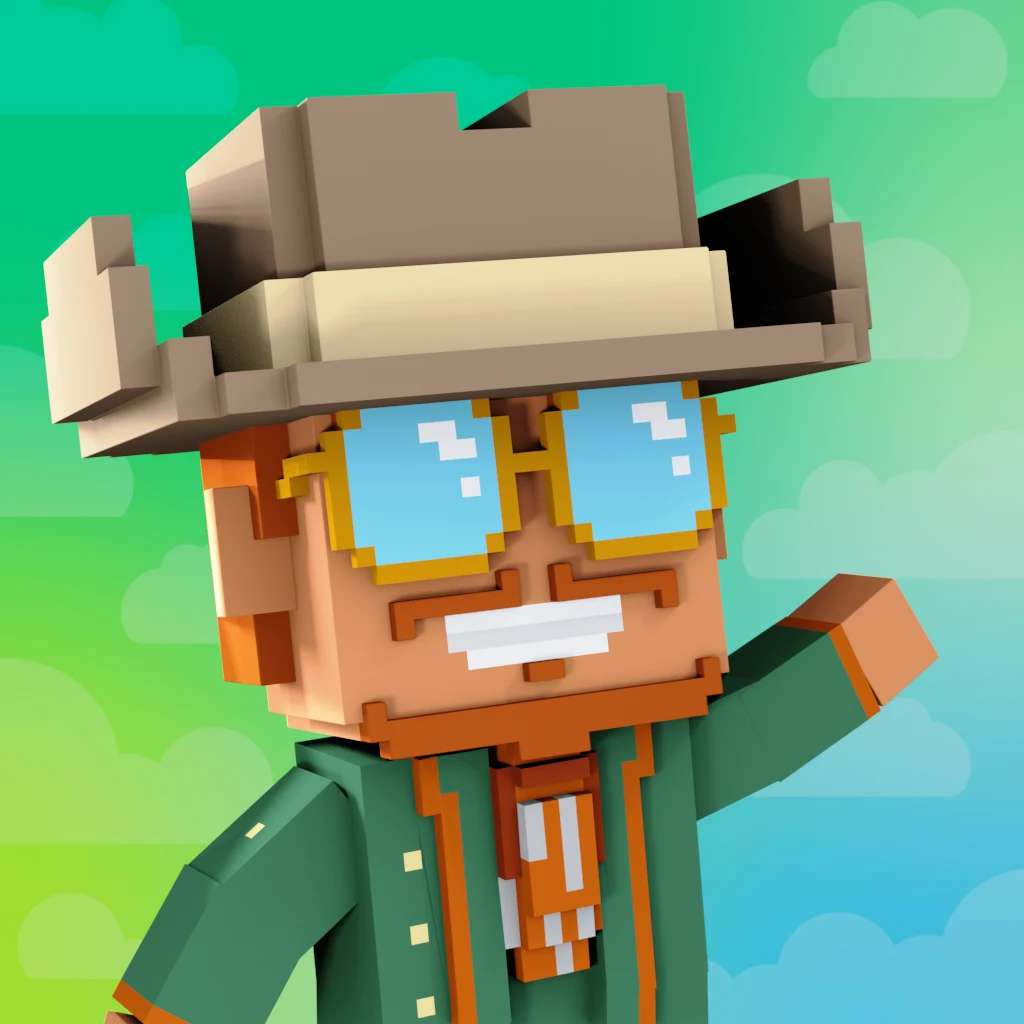 Pirate #3760 voxel render