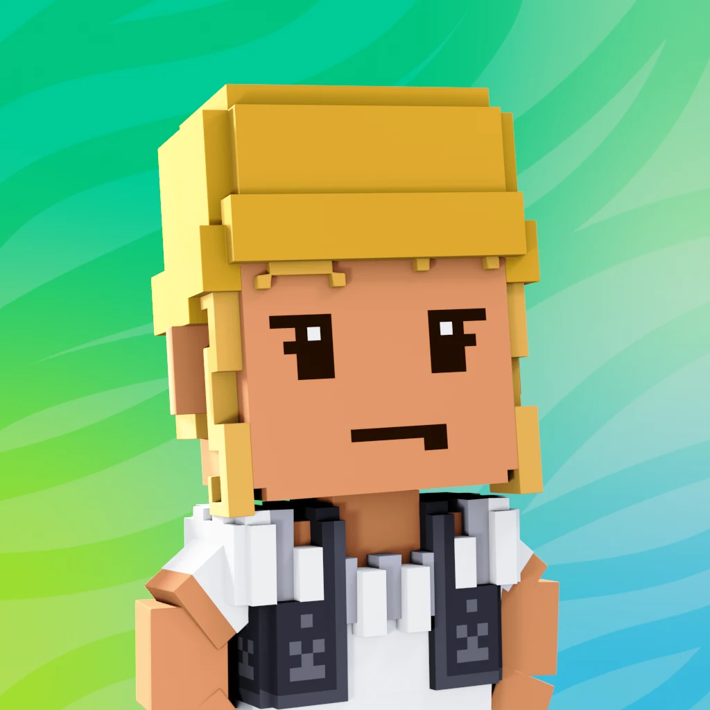 Pirate #377 voxel render
