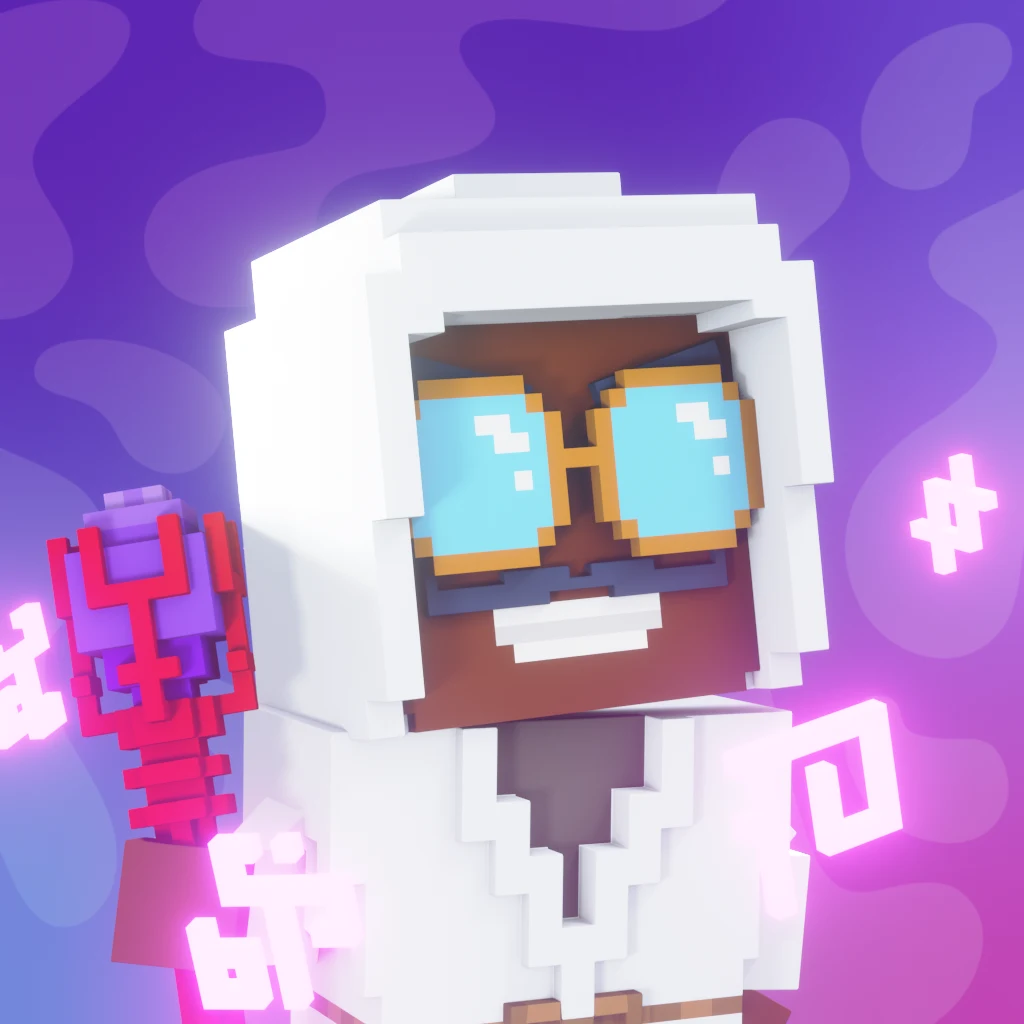 Pirate #3771 voxel render