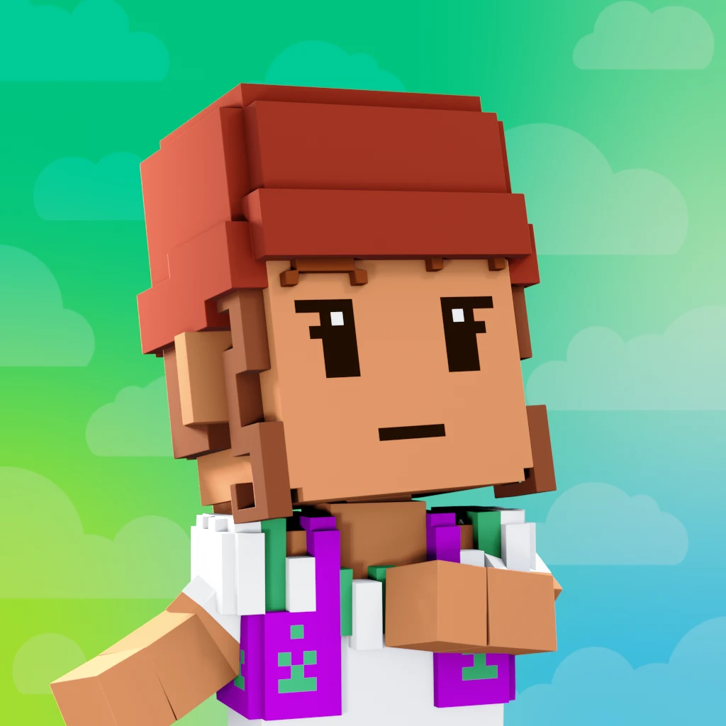 Pirate #3773 voxel render