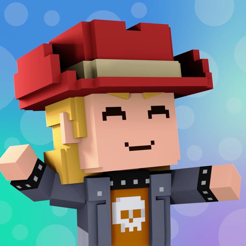 Pirate #3777 voxel render