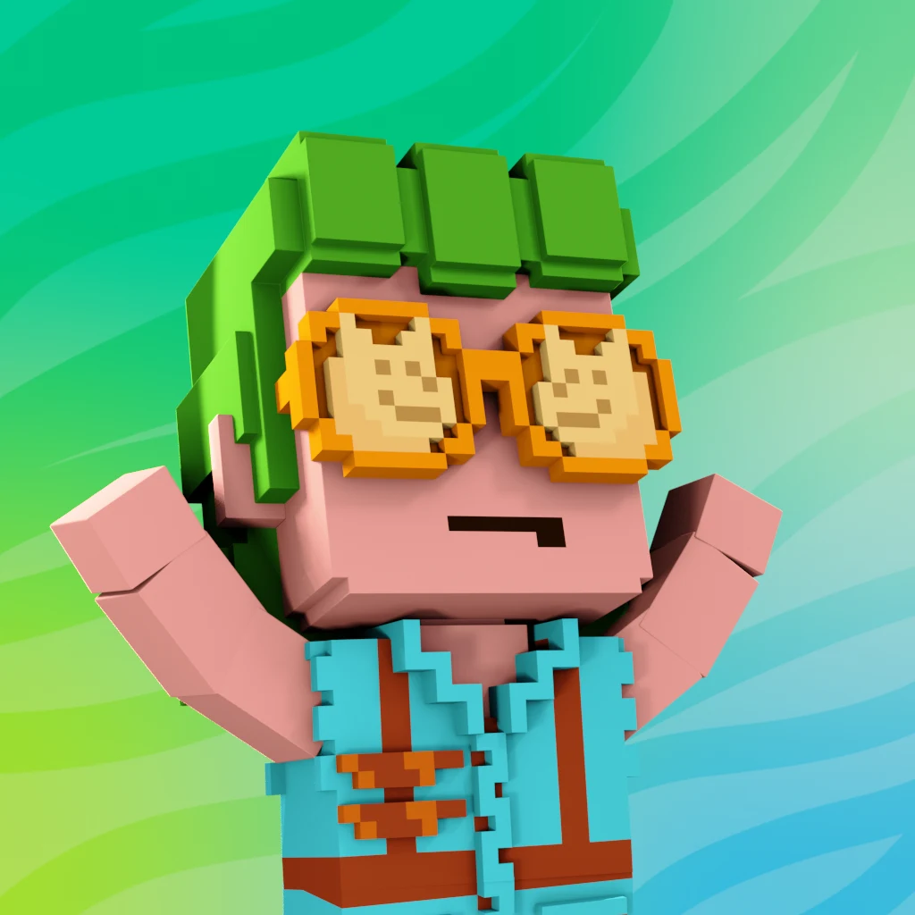 Pirate #3785 voxel render
