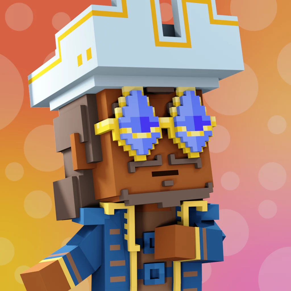 Pirate #3786 voxel render