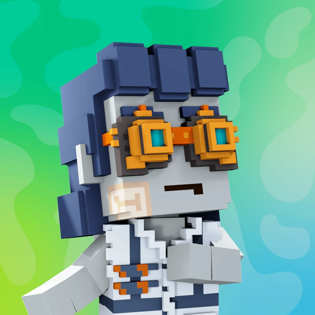 Pirate #3787 voxel render