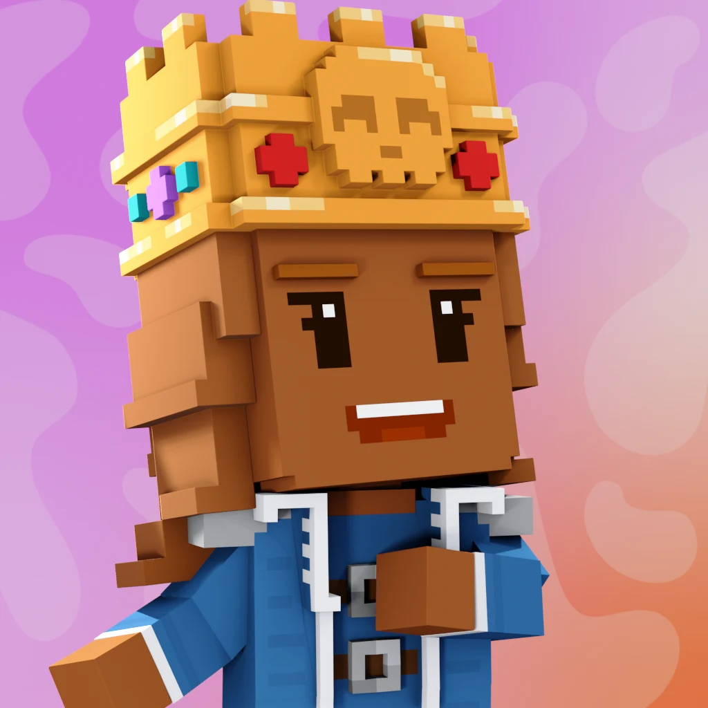 Pirate #3789 voxel render