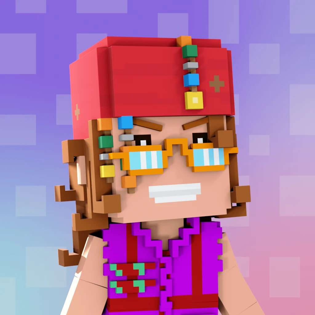 Pirate #379 voxel render