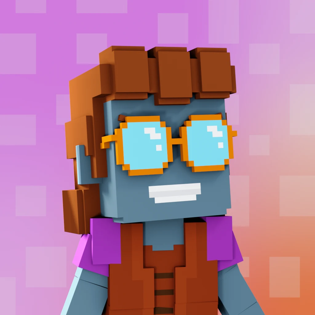 Pirate #3790 voxel render