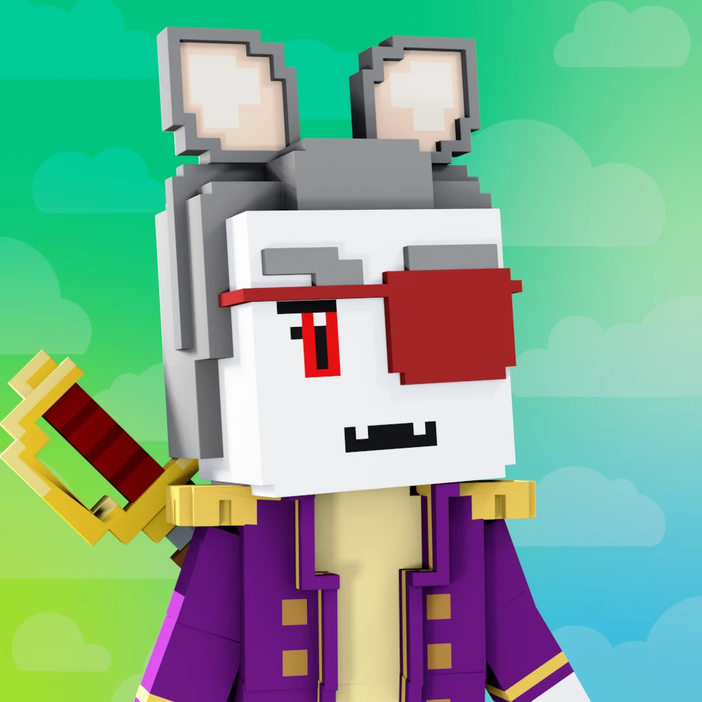 Pirate #380 voxel render