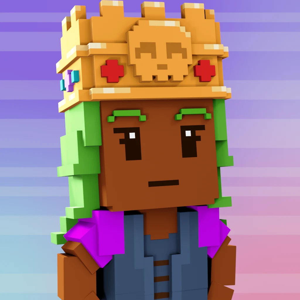 Pirate #381 voxel render