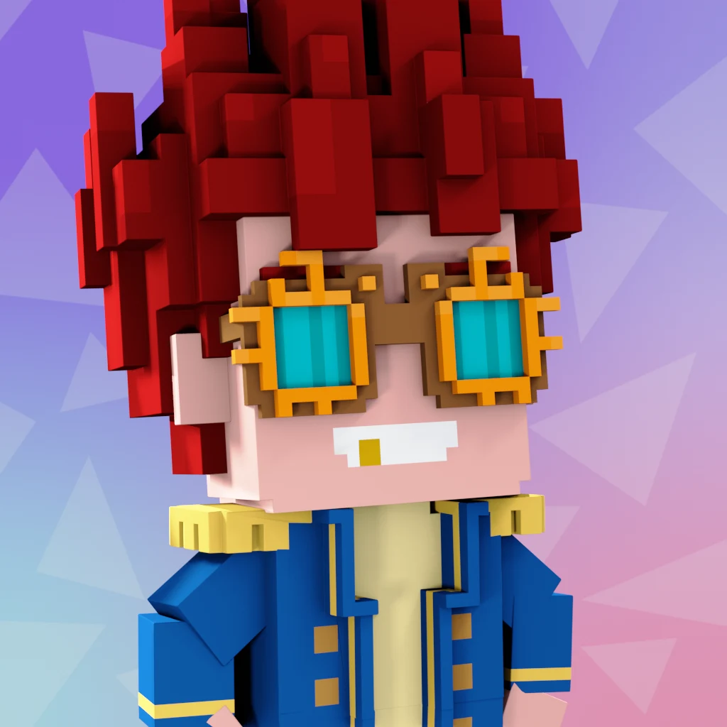 Pirate #3830 voxel render