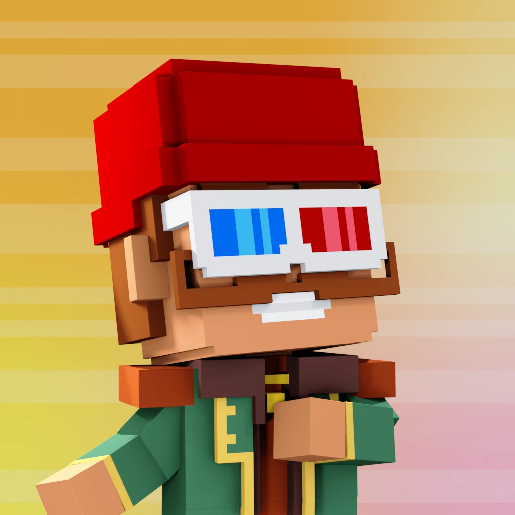 Pirate #3836 voxel render