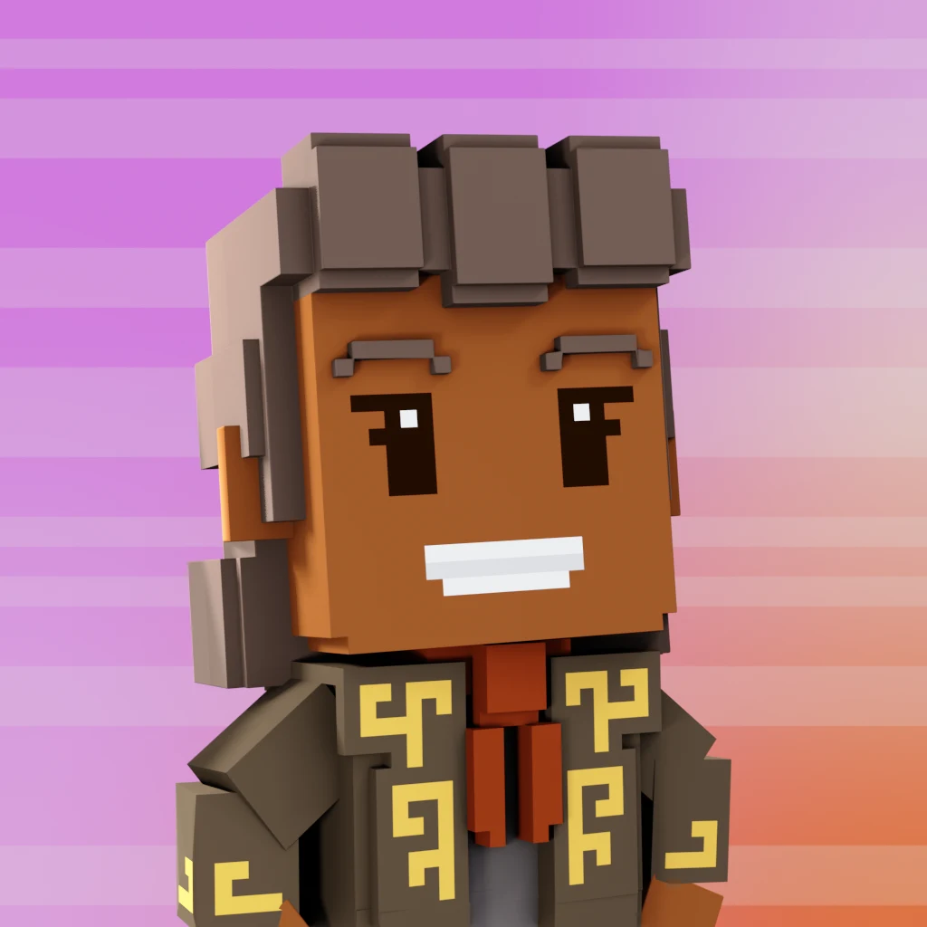 Pirate #3840 voxel render