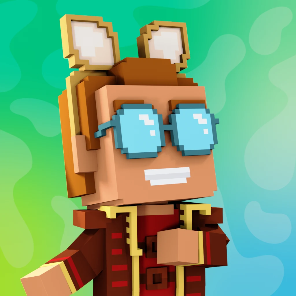 Pirate #3841 voxel render