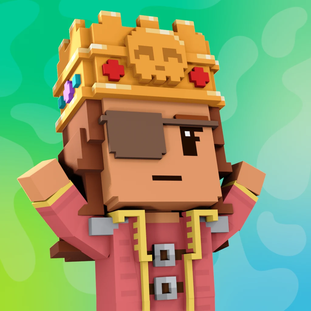 Pirate #3846 voxel render