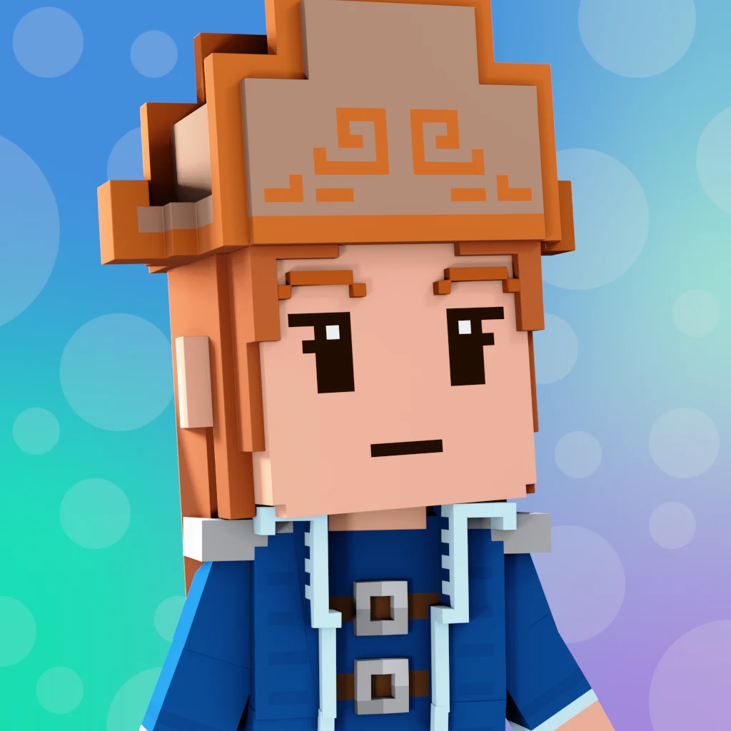 Pirate #385 voxel render