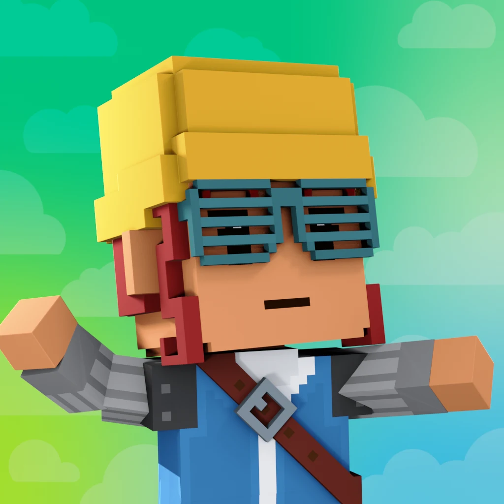 Pirate #3850 voxel render