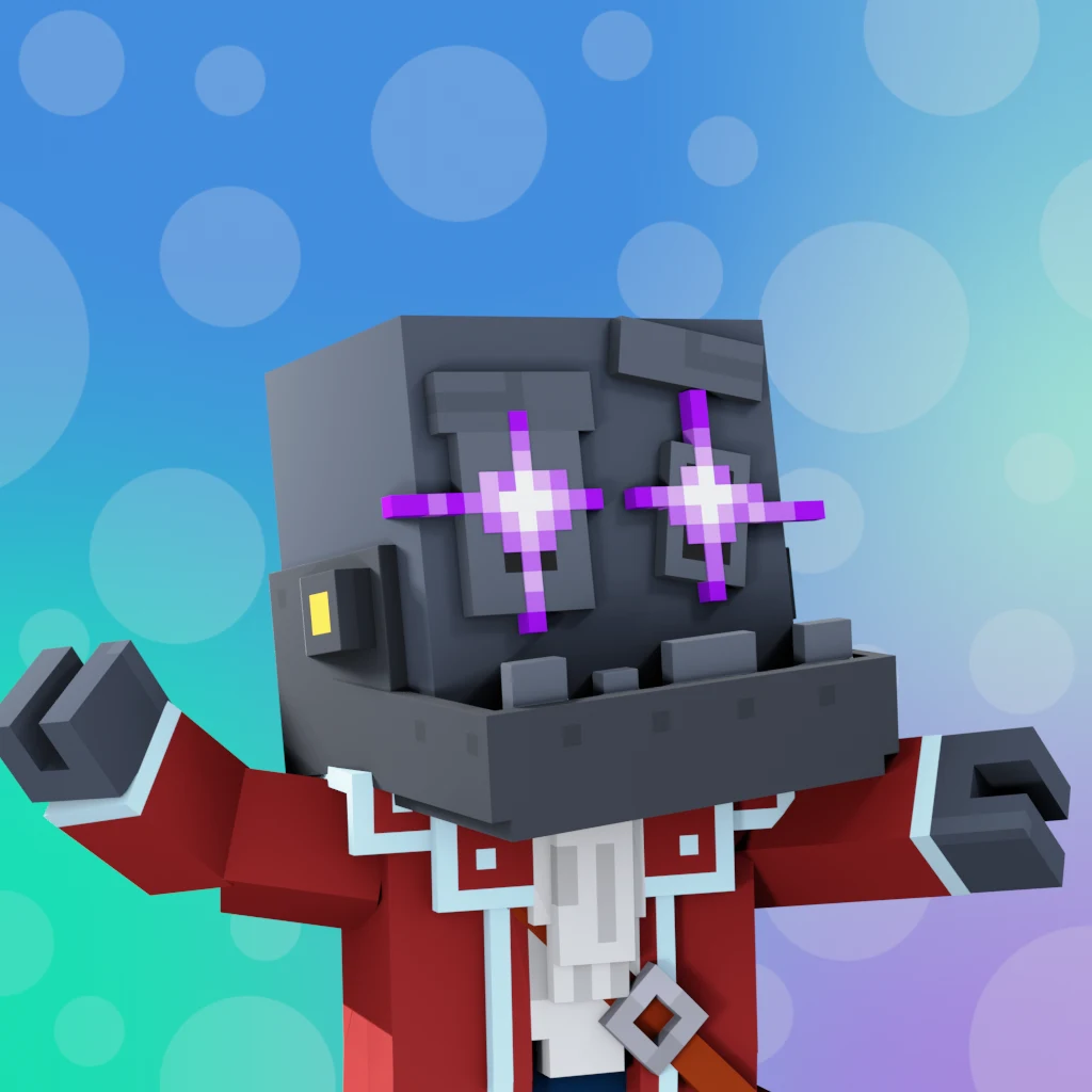 Pirate #3855 voxel render