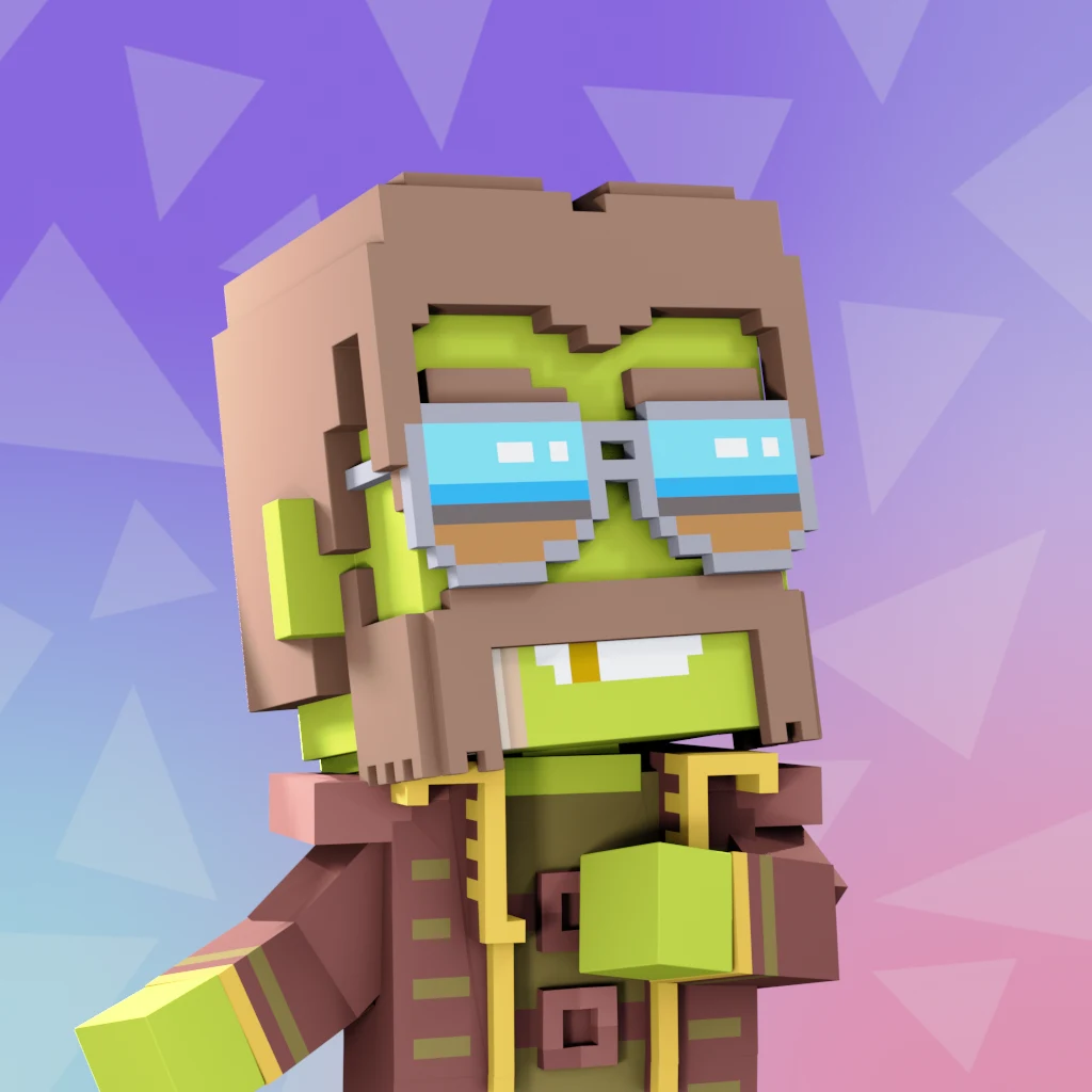 Pirate #3859 voxel render