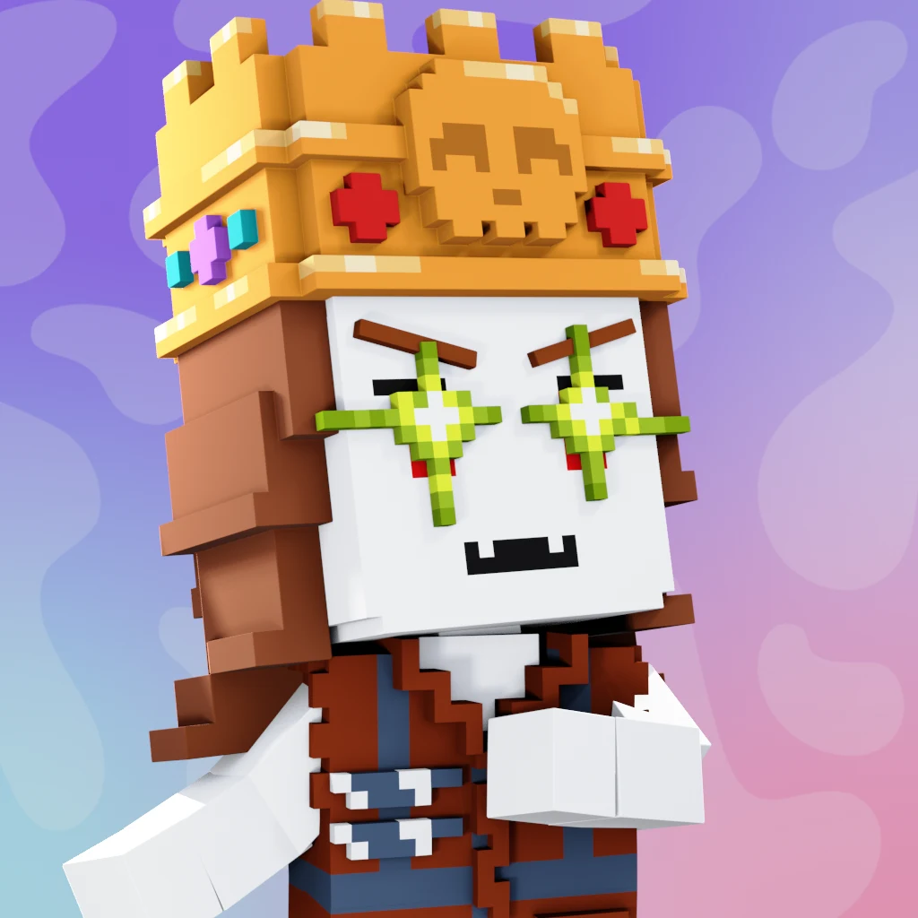 Pirate #3863 voxel render