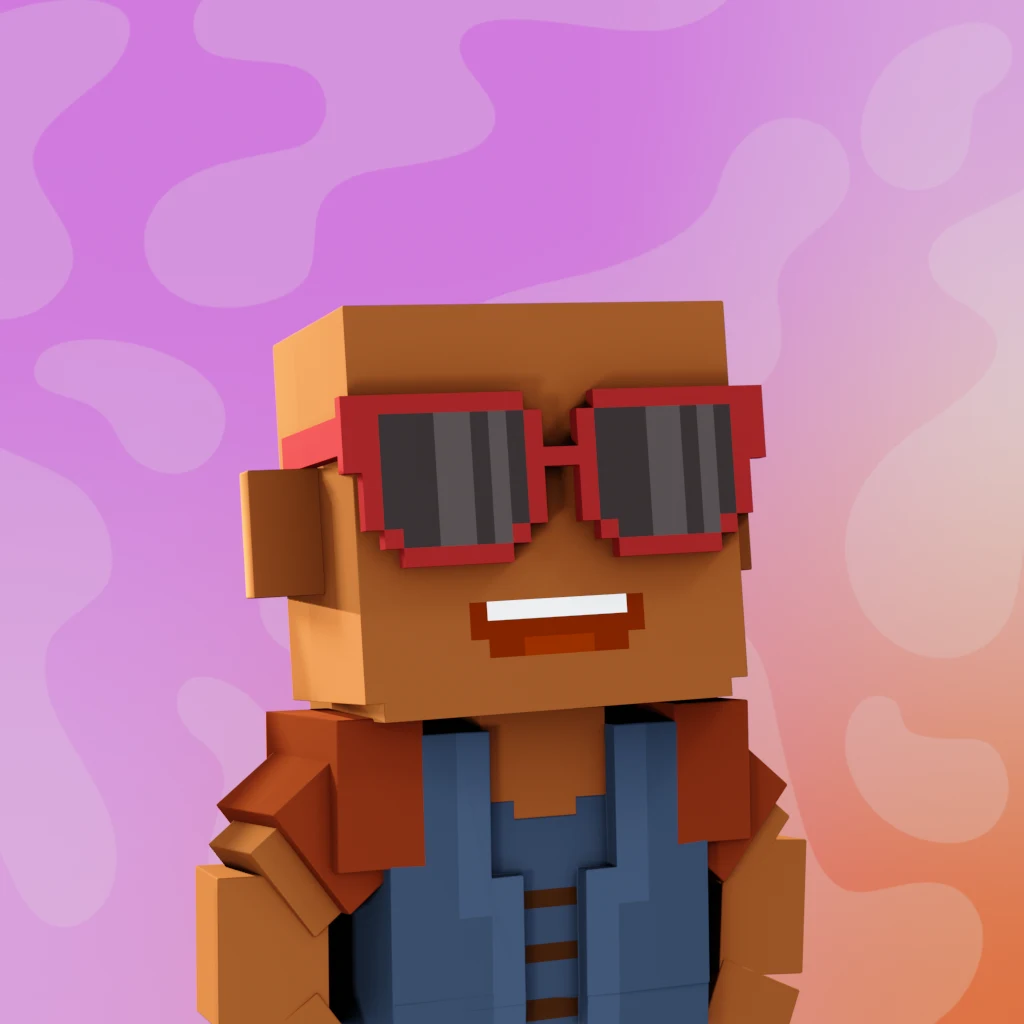 Pirate #3878 voxel render
