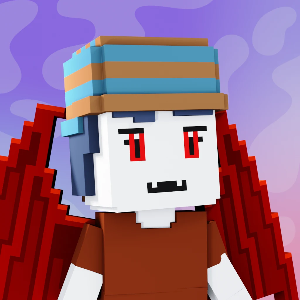 Pirate #3884 voxel render