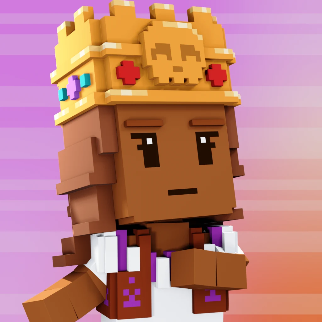 Pirate #3889 voxel render