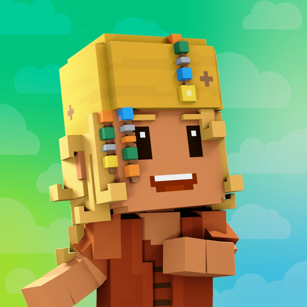Pirate #389 voxel render