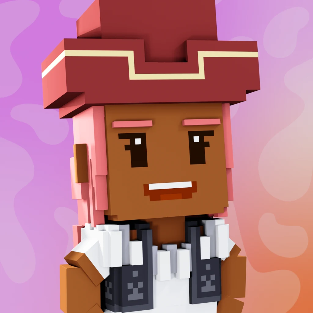 Pirate #3904 voxel render