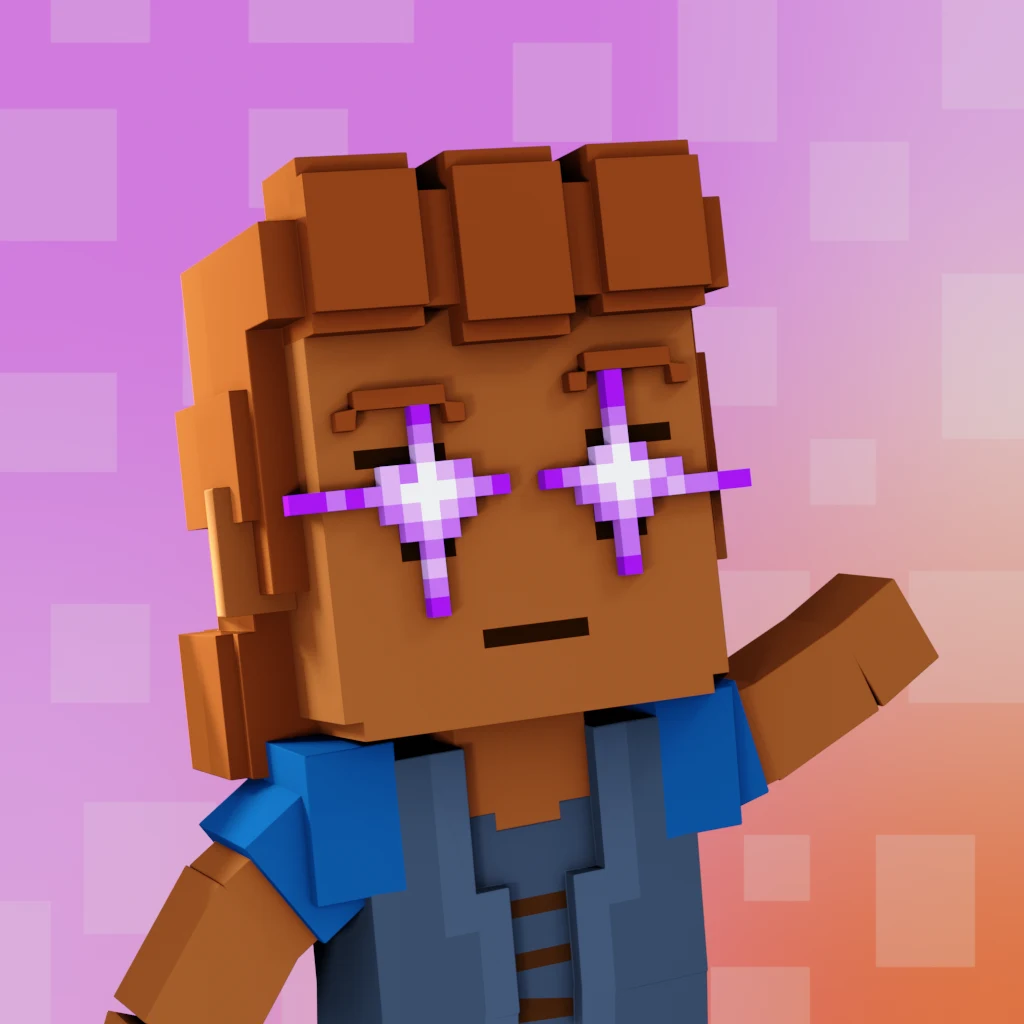 Pirate #3910 voxel render