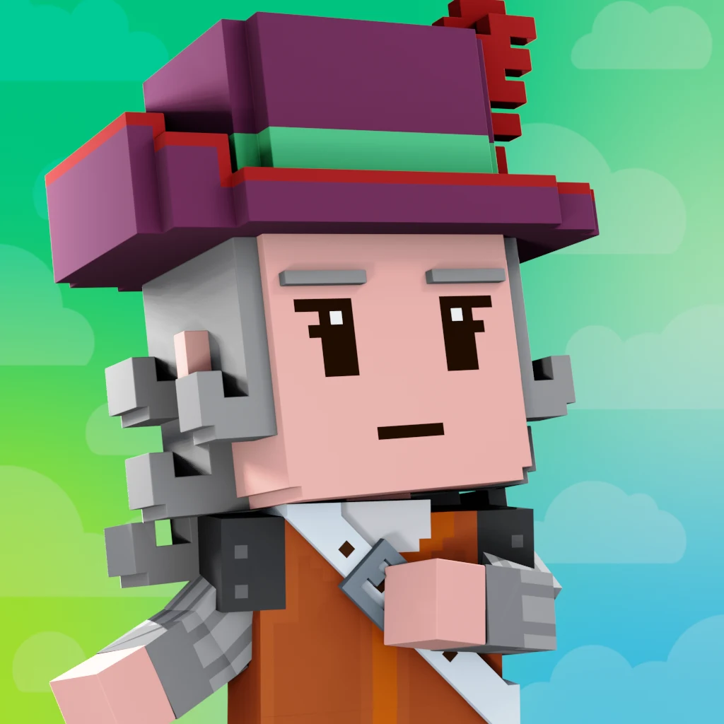 Pirate #3920 voxel render
