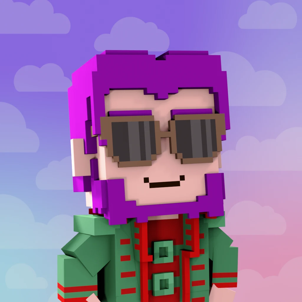 Pirate #3926 voxel render