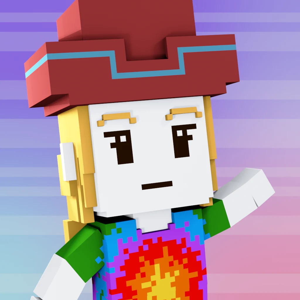 Pirate #3927 voxel render