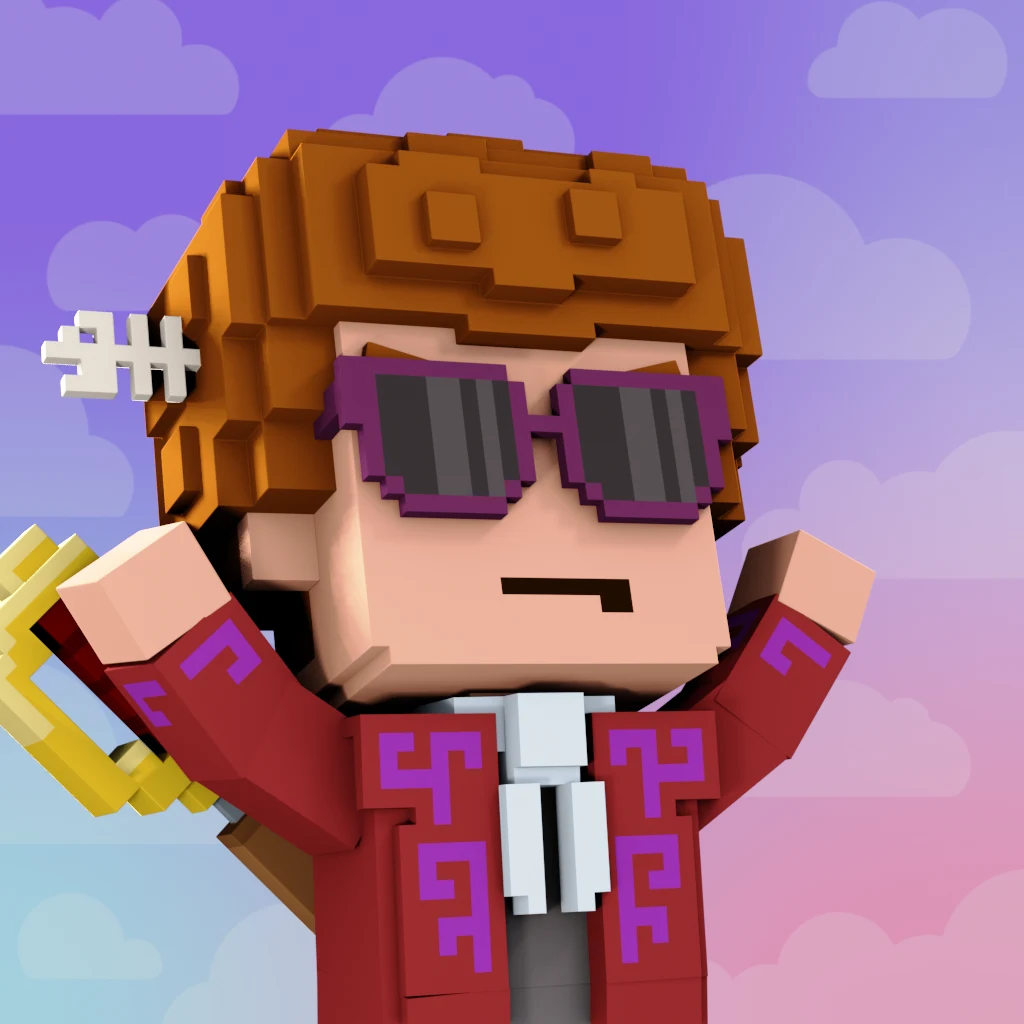 Pirate #3933 voxel render