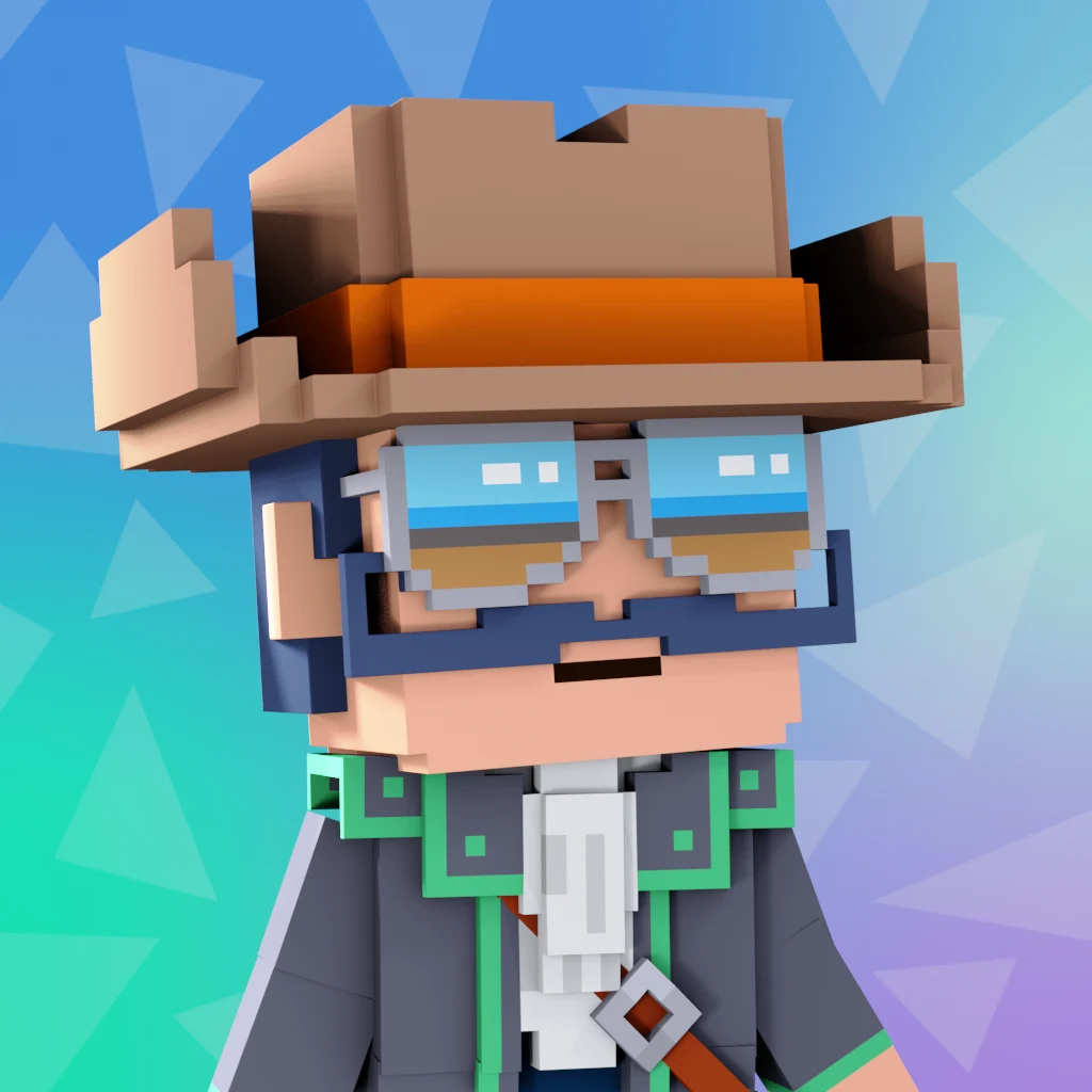 Pirate #3936 voxel render
