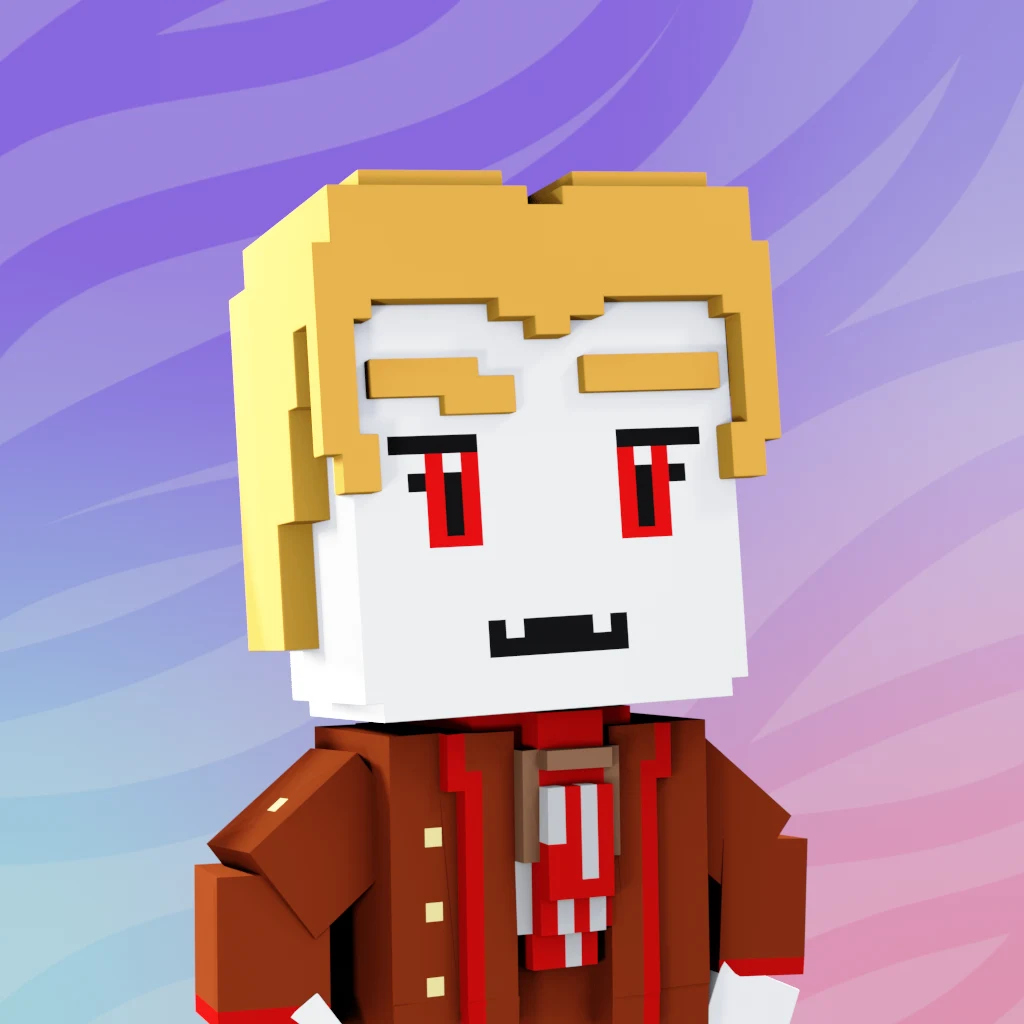 Pirate #3944 voxel render