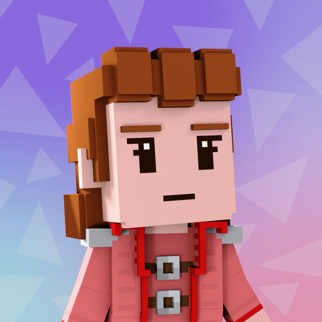 Pirate #3946 voxel render