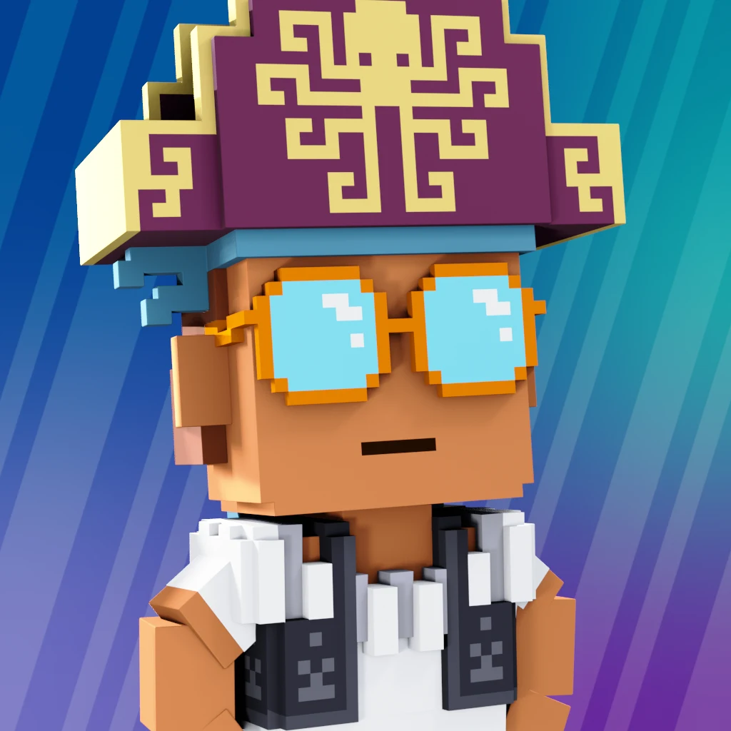 Pirate #3952 voxel render