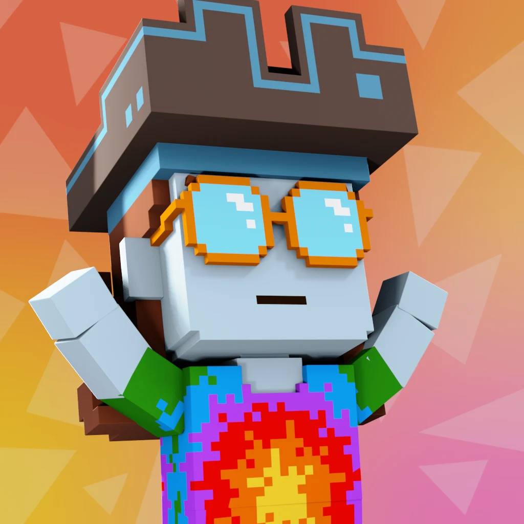 Pirate #3954 voxel render