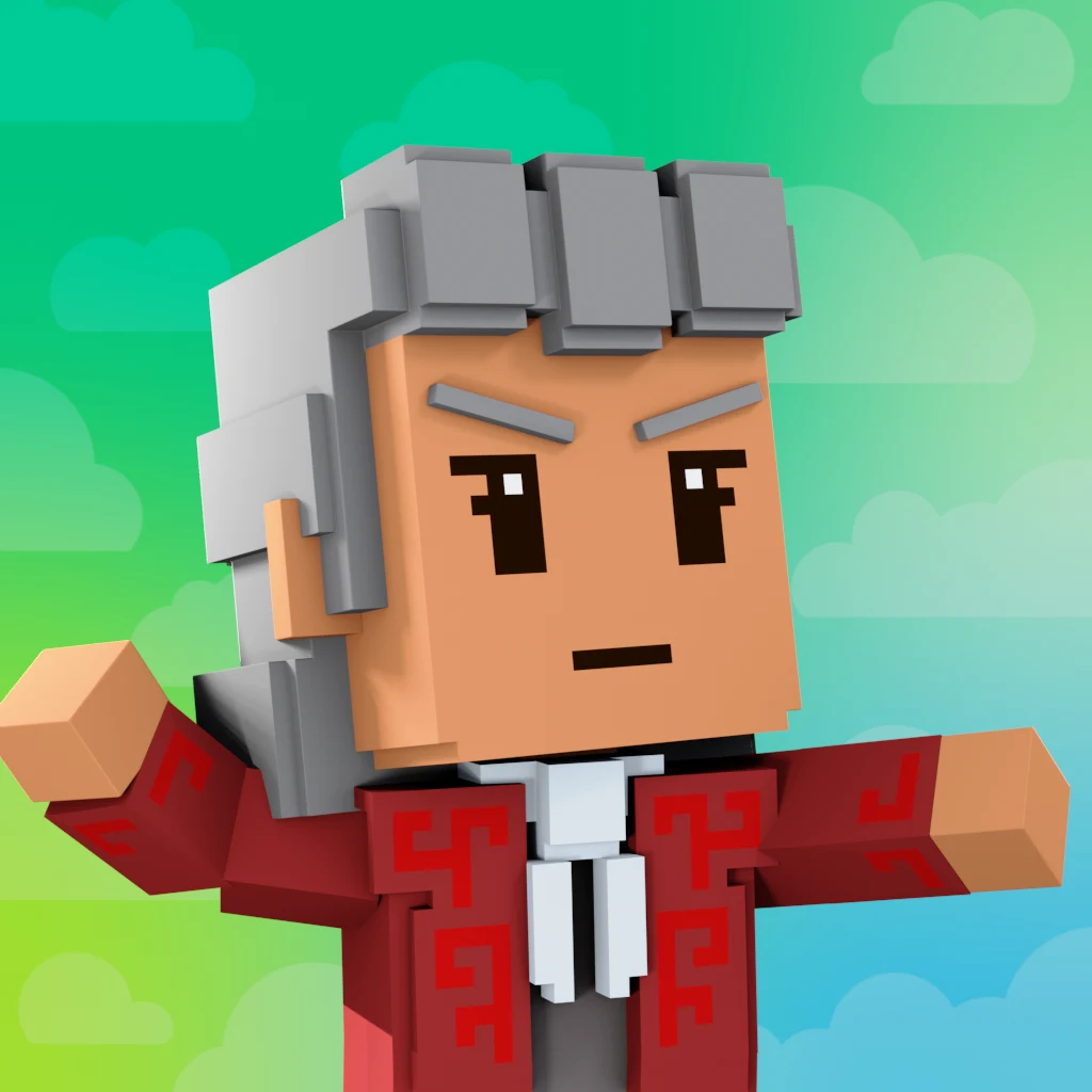Pirate #3960 voxel render