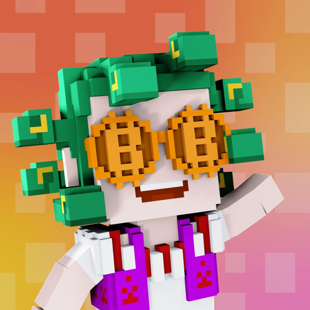 Pirate #3969 voxel render