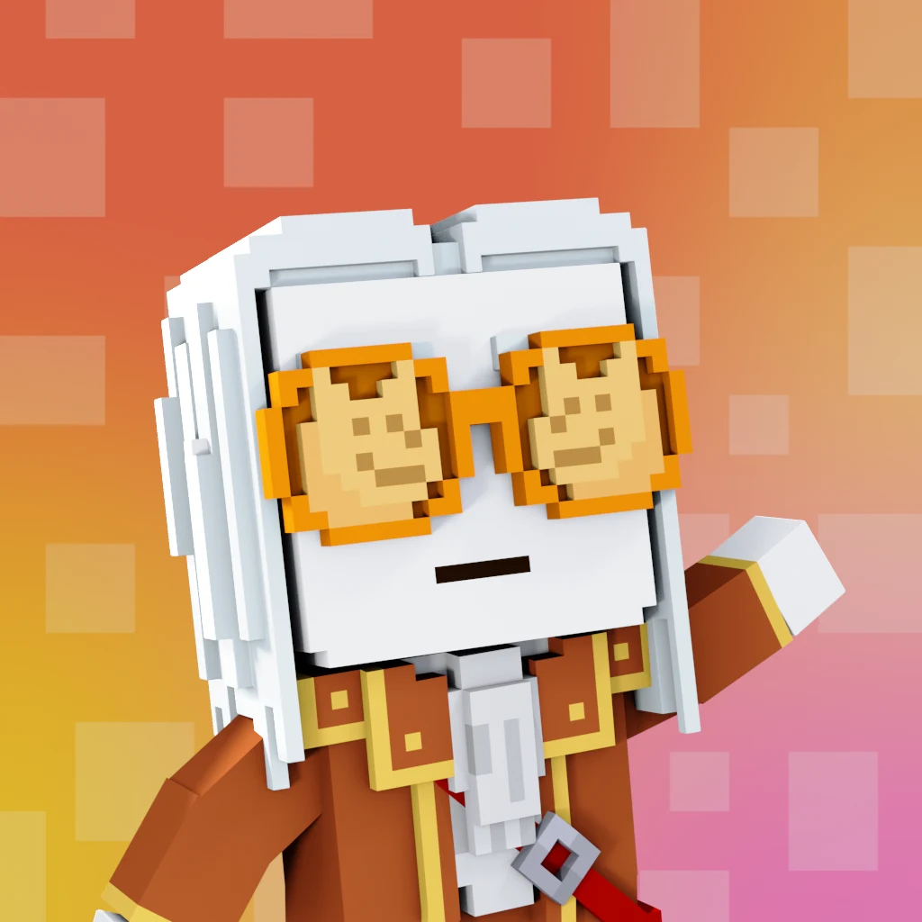 Pirate #3992 voxel render
