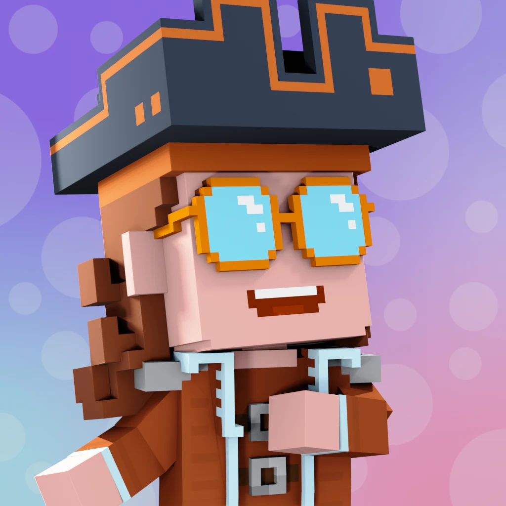 Pirate #400 voxel render