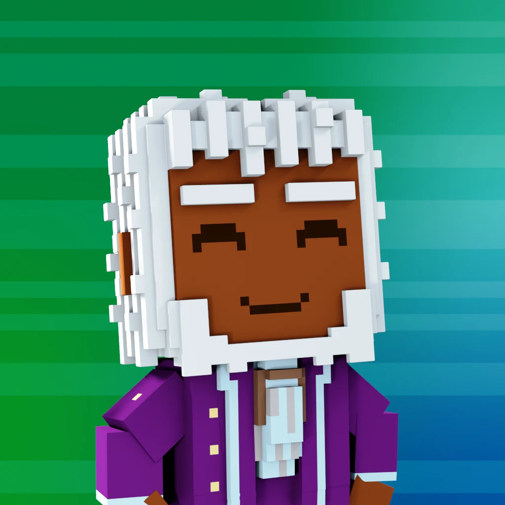 Pirate #4000 voxel render