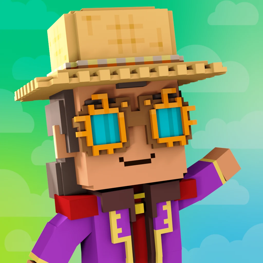 Pirate #4009 voxel render