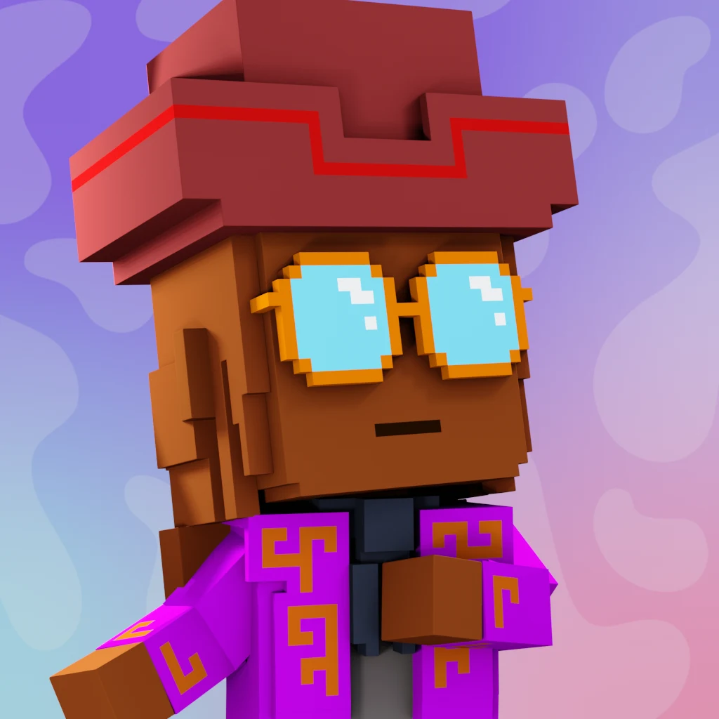 Pirate #4010 voxel render